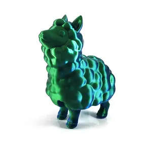 3D Printed Articulating Llama - Home Decor Ornaments