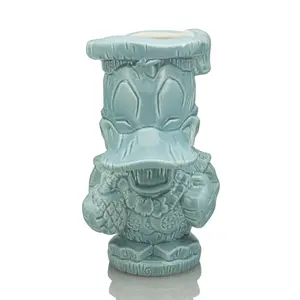 Geeki Tikis Disney Aloha Donald Duck Ceramic Mug | Holds 16 Ounces