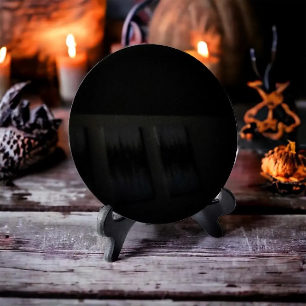 Black Obsidian Scrying Mirror – Unlock Dreams & Hidden Truths