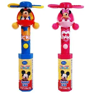 Disney Mickey and Minnie Helicopter Candy Fans: 12-Piece Box