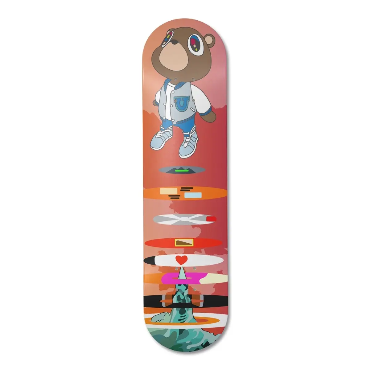 supreme crow skateboard - TikTok Shop