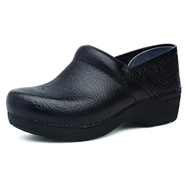 Dansko XP 2.0 Black Tooled Floral Dansko XP 2.0 Black Tooled Floral