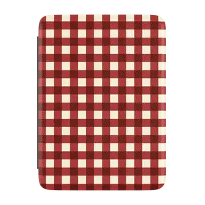 Casely Kindle Case | Checked Twice | Red Plaid