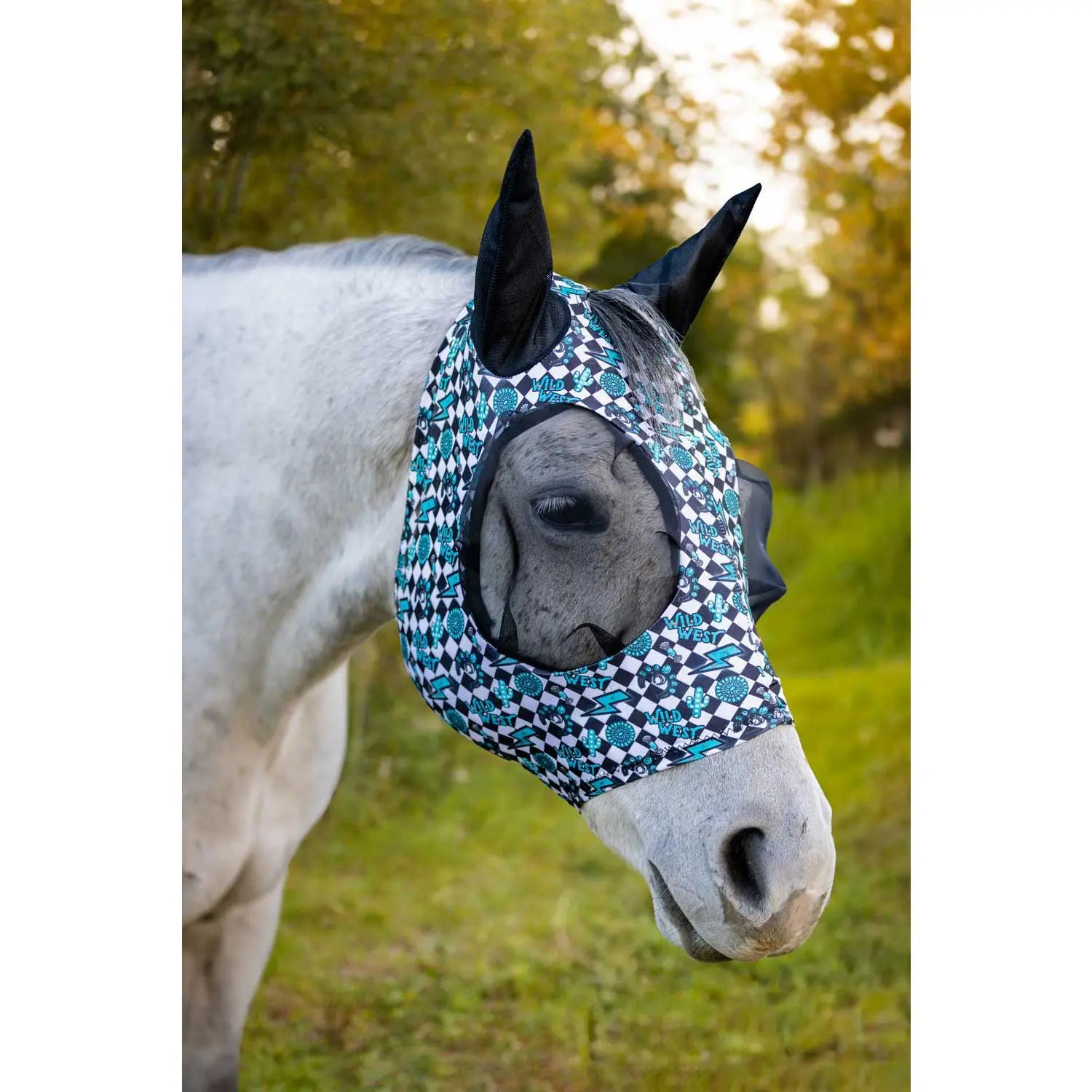 Lycra Fly Mask – Average Horse Size