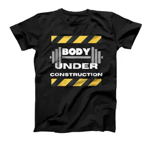 Body Under Construction - Gym Rat Body builder T-Shirt, Sweatshirt, Hoodie, Sweatshirt, Hoodie