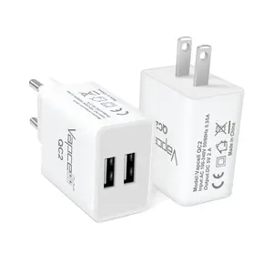 Vapcell QC2 USB Power Adapter – 5V 2A Dual USB Charger