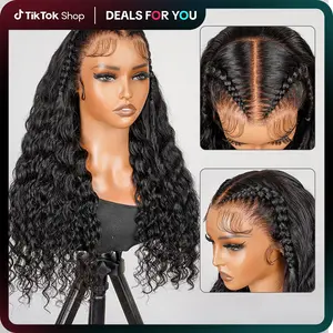Ready To Wear Loose Deep Wave Wig Pre Cut 13x6 Lace Front Human Hair Wig Beginner Friendly Human Hair Glueless Wigs Dealsforyoudays