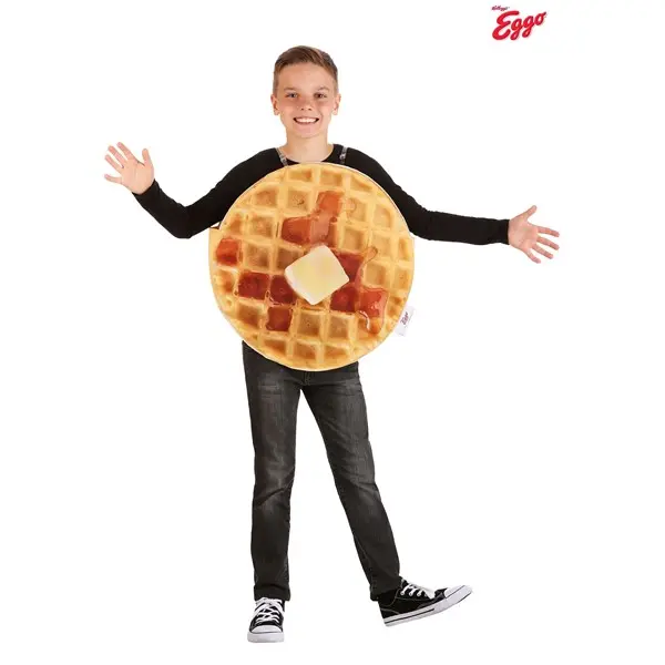 Kids Eggo Waffle Costume
