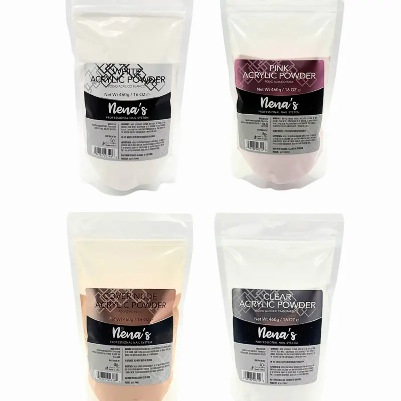 Nena’s Nails Acrylic Powder – 1 lb | Clear, Nude, Pink, White Nena’s Nails Acrylic Powder – 1 lb | Clear, Nude, Pink, White