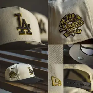NEW ERA 9FORTY A-FRAME LOS ANGELES DODGERS 100TH ANNIVERSARY SNAPBACK, MLB Streetwear Style