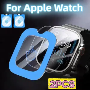 2-Pack HD Screen Protector Film for Apple Watch Ultra/ultra2/ultra 3 49mm, Full-Screen Protection, Protective, Anti-Drop, Anti-Explosion, Anti-Scratch