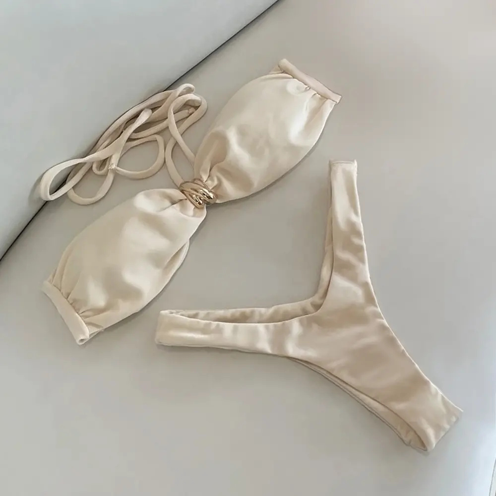 Push Up Bikinis 2025 Sexy Women Swimsuit Swimwear Female Patchwork Bikini Set Biquini Bathing Suit Swimming Suits Beachwear