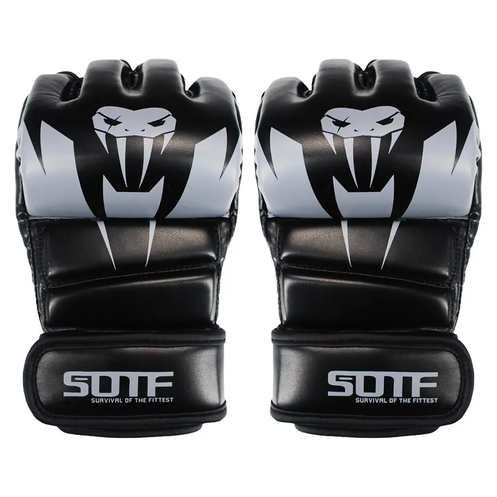 Boxing MMA Gloves Men Boxe Muay Thai Equipamento Punching Gloves for Kids Adult Half-finger Mitts Kickboxing Training Boxing Training Equipment