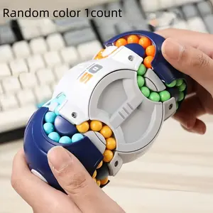 Challenging 3D Cylinder Cube Puzzle with Vibrant Beads, Durable Abs Resin, Perfect Gift for Adults and Teens, Halloween Christmas Thanksgiving