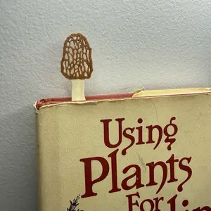 Morel Mushroom Bookmark