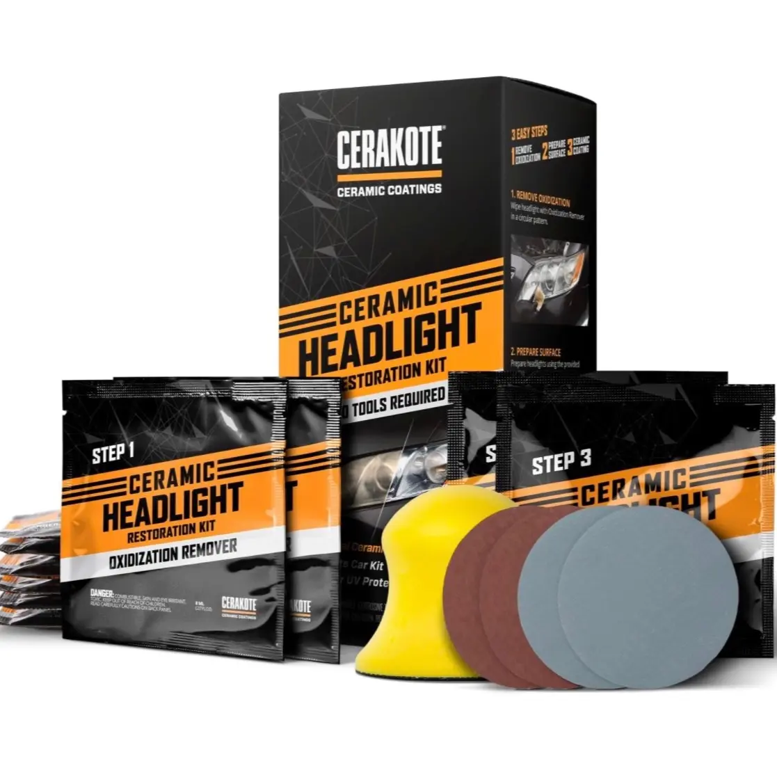 Ceramic Headlight Restoration Kit Ceramic Headlight Restoration Kit