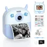 Christmas Gift Print Instant Digital Camera for Kids JD-71 - HD Video Cap., 2.4" Screen, Filters, MP3 Player, Built-in Games Keep Kids Engaged, Odorfree Prints, Portable Gadget for 4-10 Yr Old Girls, Birthday Gift with 32GB SD Card, Stocking Stuffer