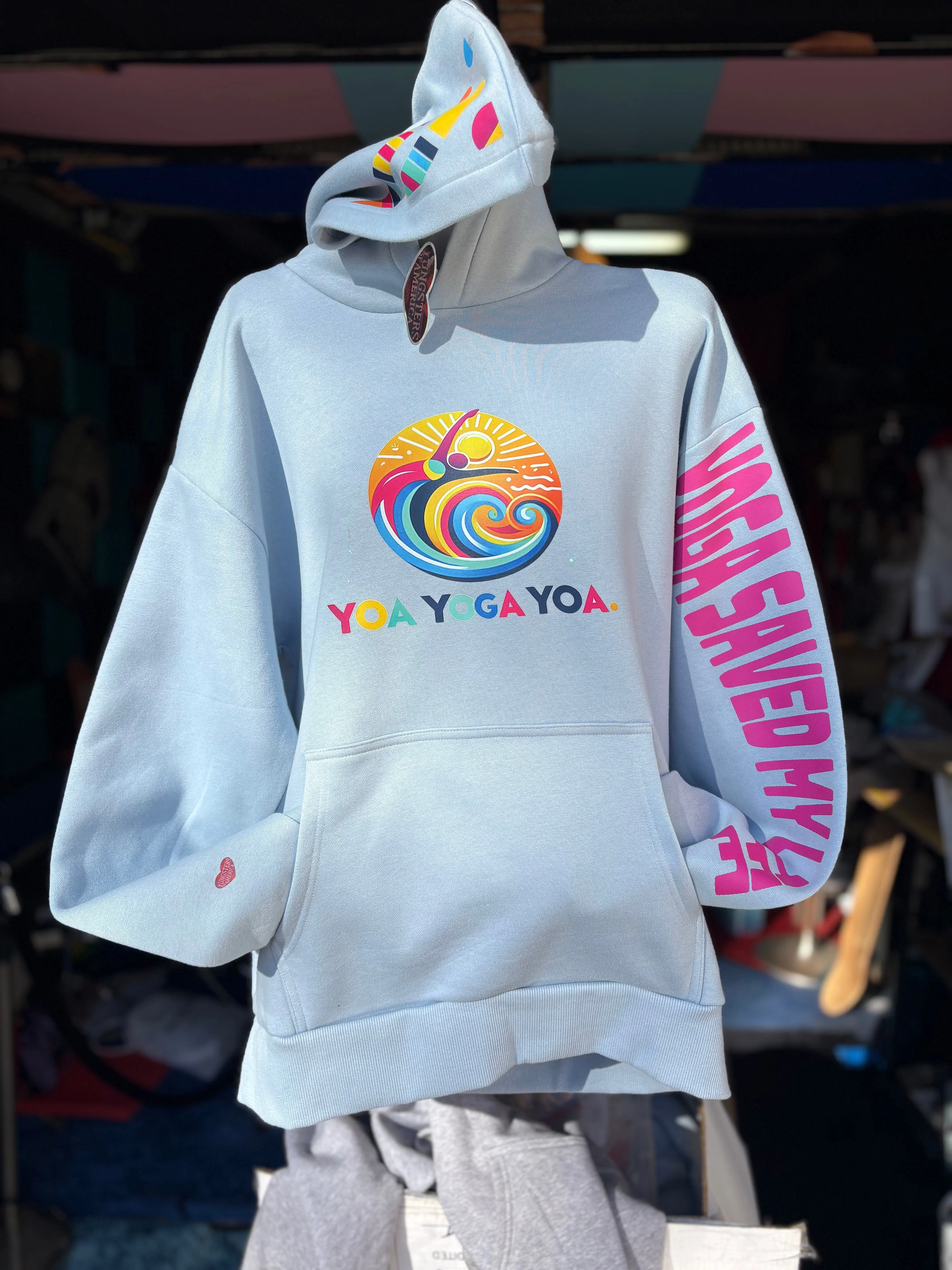 YOGA SAVED MY LIFE HOODY