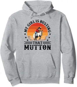 Mutton Buster Vest Rodeo Bull Riding Mutton Busting Pullover Hoodie - Margaritahe Shop 27B0CN74HSWF