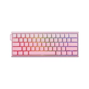 AJAZZ ALUX60 wired magnetic powder switch mechanical keyboard all-aluminum CNC hot-swappable game gaming computer game office models high-value 8K return rate support RT0.01