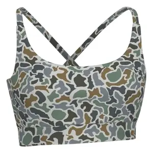 Sports Bras for Women - Running Bra Sleeveless Fitness Workout Crop Tops - High Impact Strappy Yoga Workout Bra