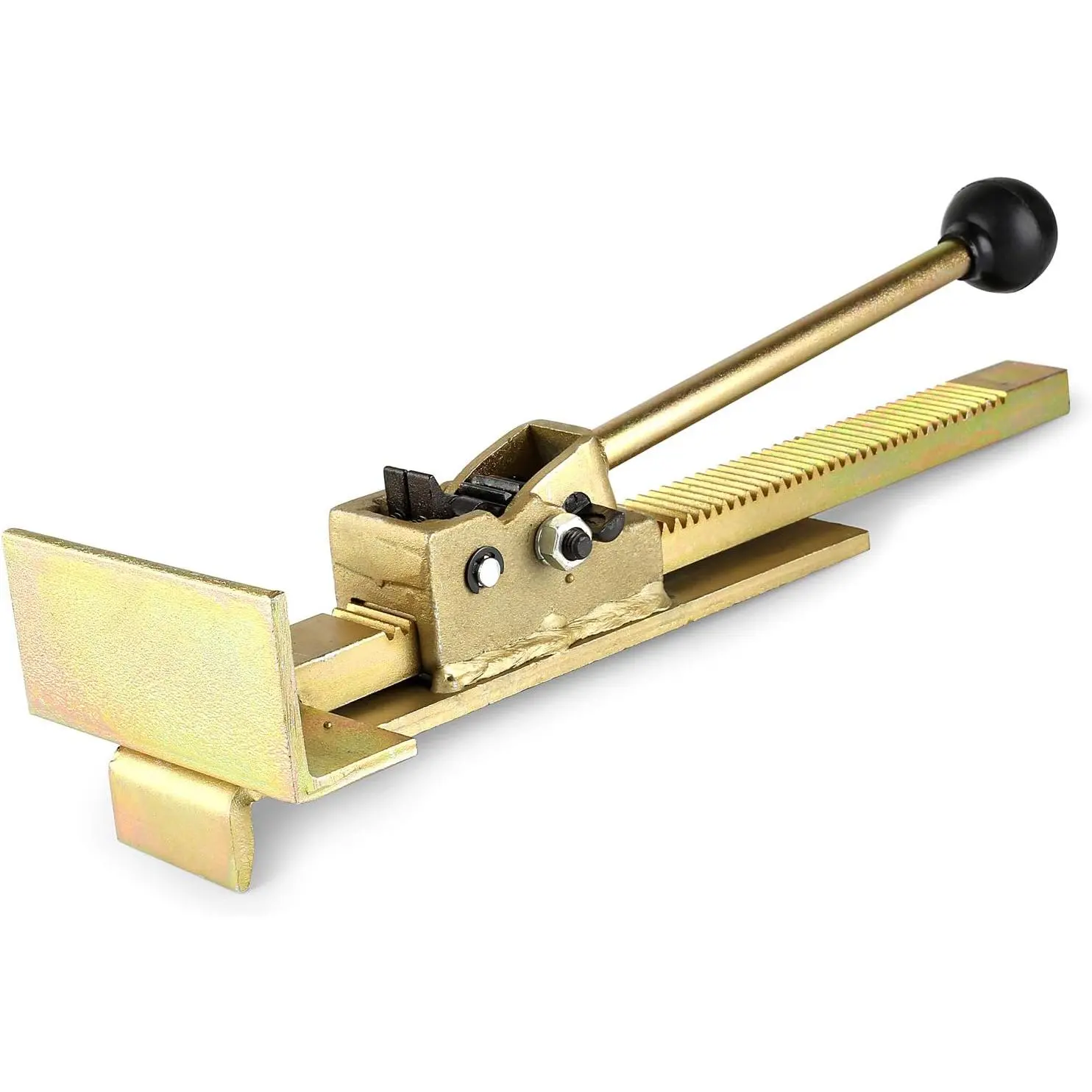 Professional Hardwood Flooring Jack and Positioning Tool - Easiest Way to Straighten and Install Hardwood Flooring Without  Bars and Crowbars