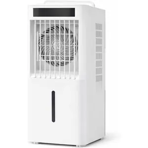 3 in 1 Evaporative Air Cooler, Swamp Cooler Fan with 2.6 Gal Water Tank, Remote & Timer, 3 Speeds, 120° Oscillation, Blows Cold Air for Home Office, Workshop and Garage