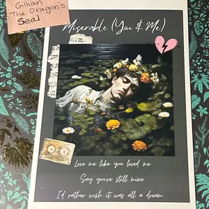 Stray Kids (Han) Miserable (You & Me) mini aesthetic poster