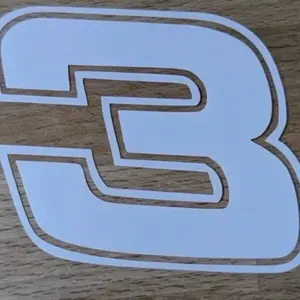 Dale #3 decal