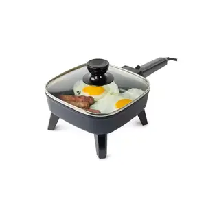 NEW Portable Electric Non Stick Skillet 7 in for Frying Sautéing and Cooking Homecraft Furniture