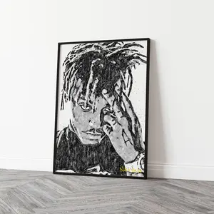 “Eternal Vibes” – Juice WRLDD Sketch Art Poster Print