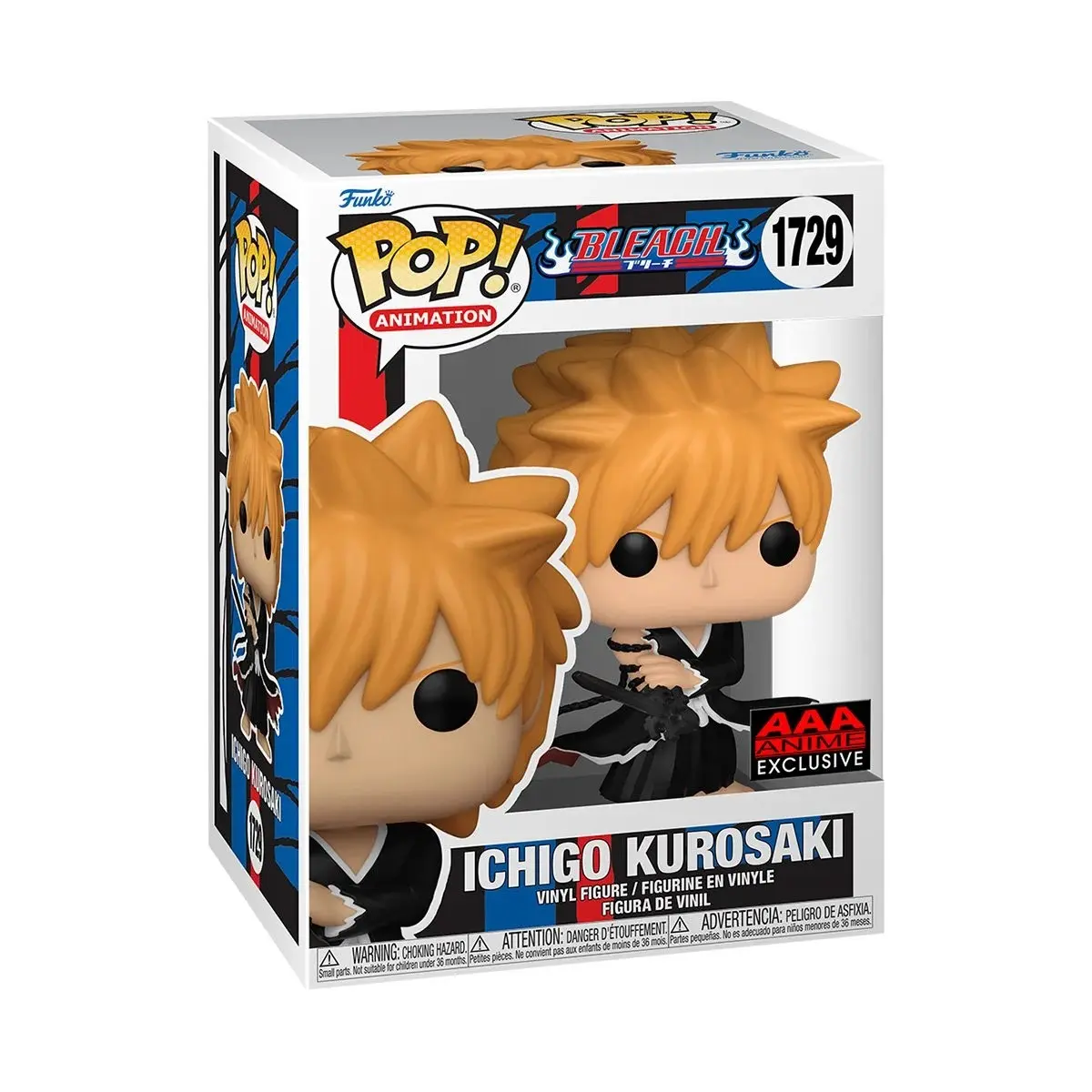 Funko Bleach Ichigo Kurosaki Dangai Scene Anime Collectible Figure #1729 - Numbered Pose, AAA Anime Exclusive Display Piece, Vinyl Model Figure