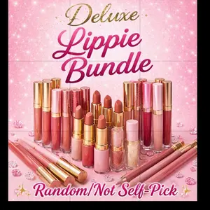 Deluxe Lippie Bundle -Not Self Pick Mixed Lip Gloss Set Cosmetic Beauty