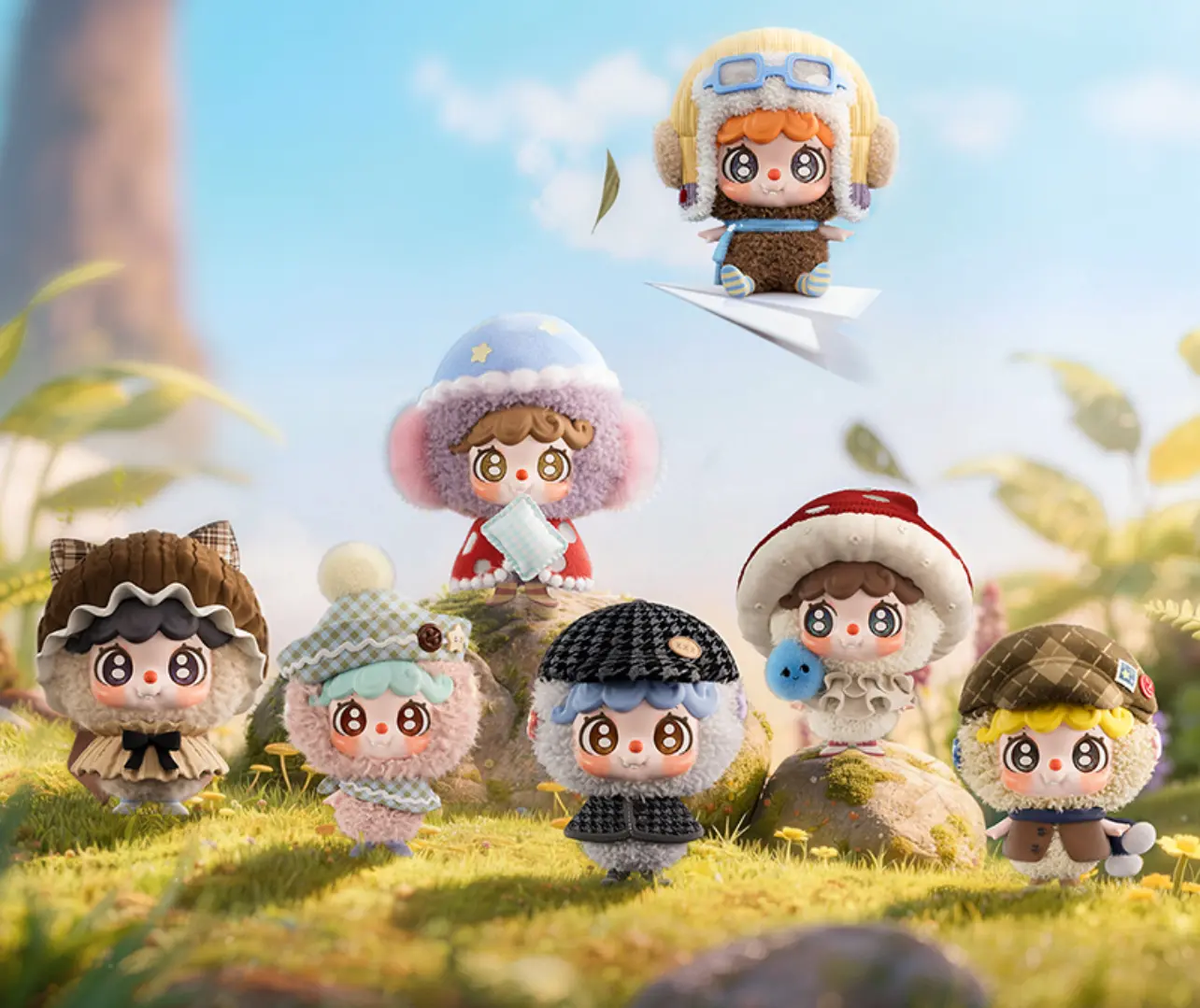Piro Piroo Windborne Sweet Dreams Series Plush Doll Blind Box