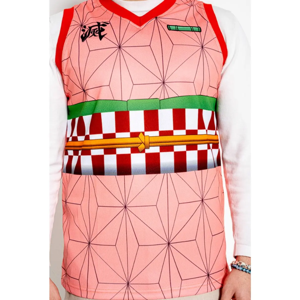 Nezuko Demon Slayer Basketball Jersey - Premium Anime Sportswear