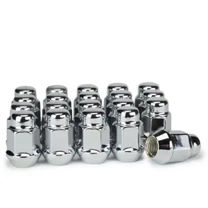 Golf Cart Lug Nuts for Club Car, EZGO, Yamaha Golf Carts & GEM Cars - Pack of 16