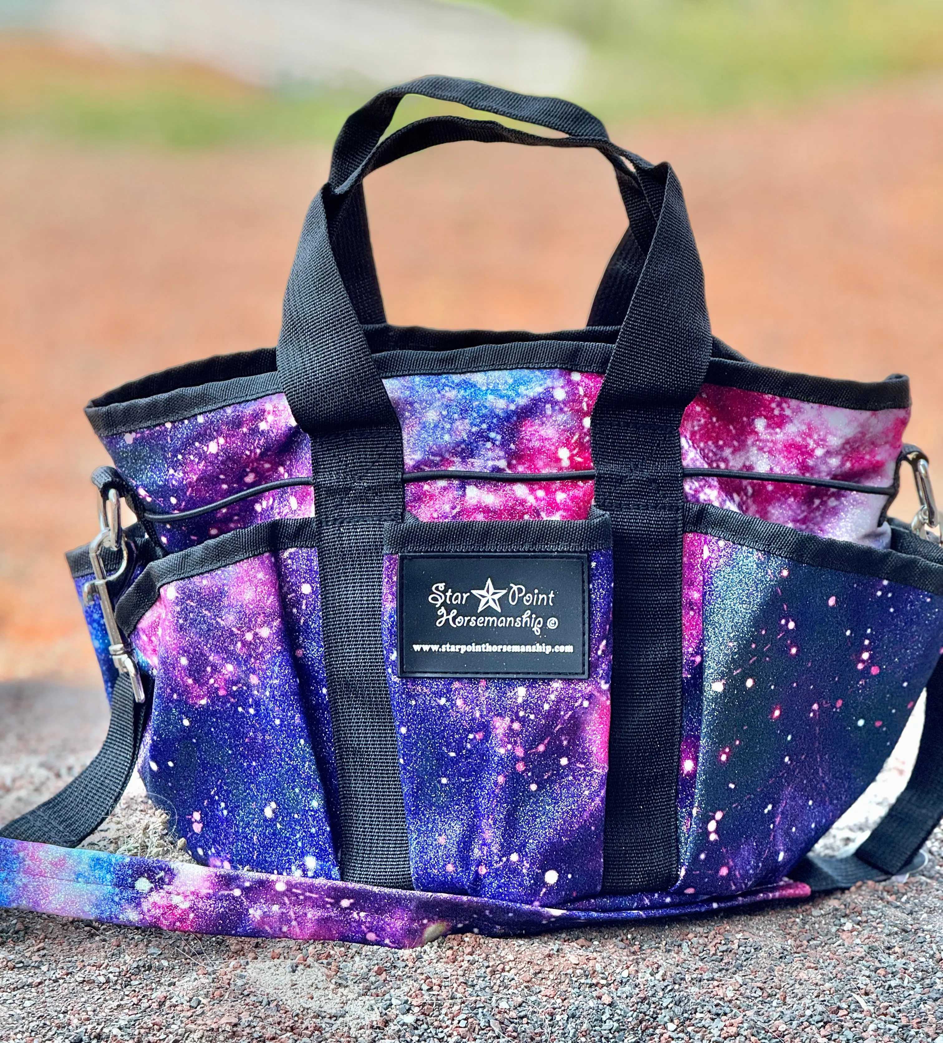 Printed Horse Tack Tote Bag