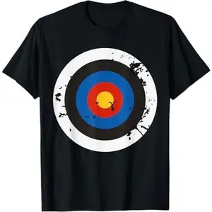 Distressed Archery Target Bullseye Halloween Costume T-Shirt T-Shirt