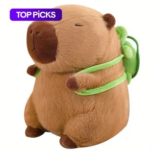 Capybara Plush Toy, Cute Simulation Capybara Stuffed Toy, Soft Animals Decoration Toy for Boys & Girls, Gift for Girls #TOP PICKS