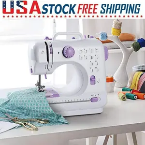 Mini Sewing Machine for Beginner Sewing Kit for Household Travel