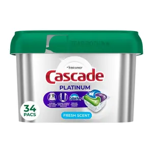 Platinum ActionPacs with Dawn Fresh Scent Dishwashing Machine Detergent (34-Count)
