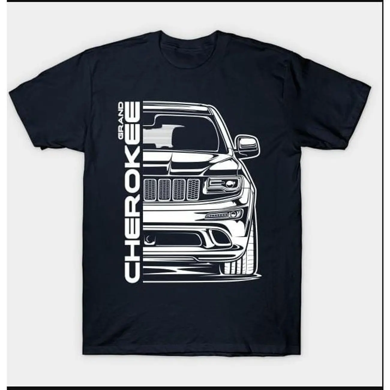 Grand Cherokee SRT8 Unisex T-shirt, Muscle American Car T-shirt, Off Road Vehicle Shirt,Outdoor Enthusiast Shirt