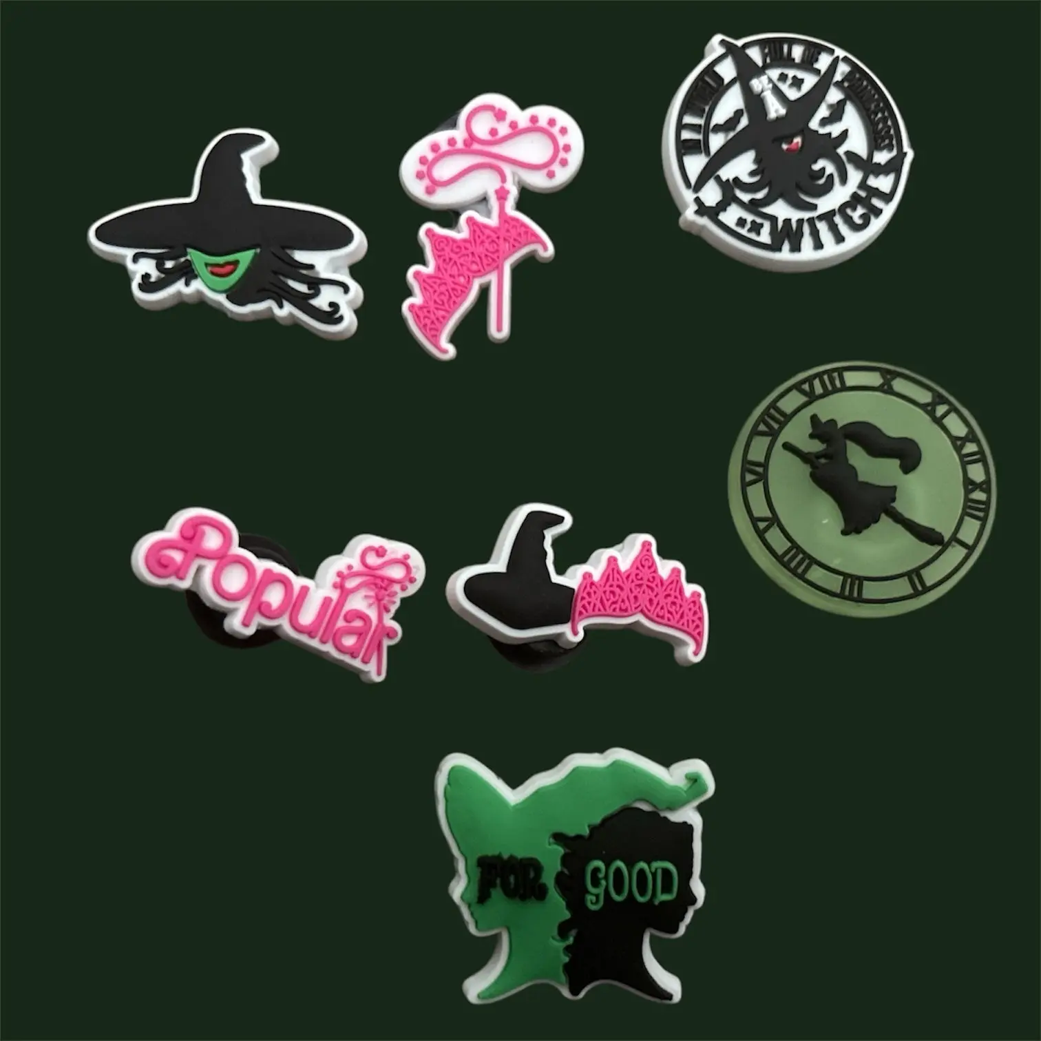 “Wicked” Croc Charms