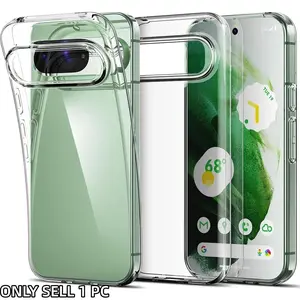 Ultra-Transparent Soft Mobile Phone Case for Google Pixel 10 9 8a 8 7 7a 6a 6, Transparent Back Cover for Google Pixel 9 Pro Xl 8 Pro 7 Pro