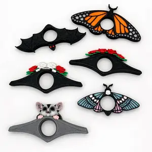 Book Page Holders 3D Printed Book Buddy Butterfly Roses Sugar Glider Moth Bat