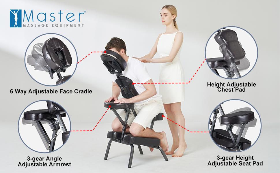 The BEDFORD Portable Massage Chair Package - Master Massage