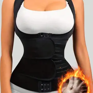 Women's Waist Trainer, Double Buckle Shapewear, Abdominal Compression Belt, Tight Corset Design, Waist Support & Shaping