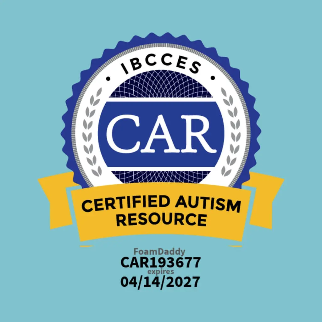 Certified Autism Resource Sticker