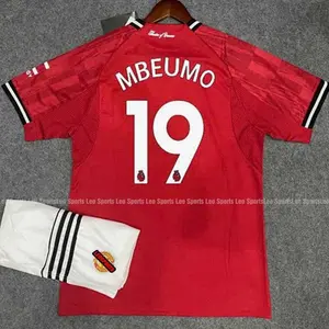 Manchester United Home Jersey Kit 25/26, Soccer Outfit for Fans