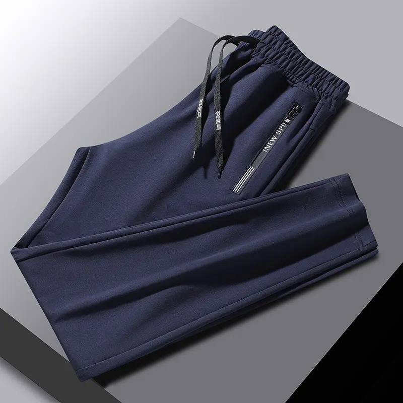 Flat footed deep blue